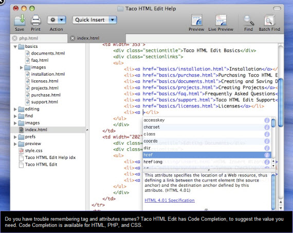 Free html editor for mac os x